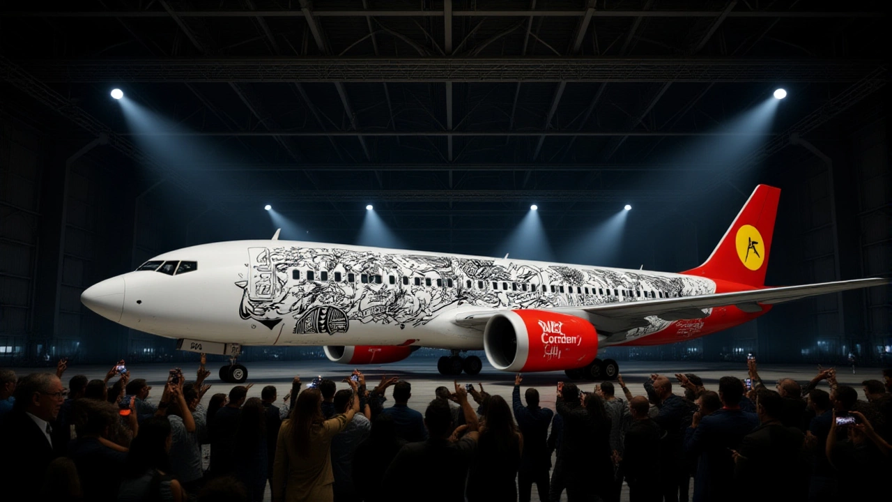 Corendon onthult werelds eerste volledig getatoeëerde vliegtuig ter ere van 25-jarig jubileum